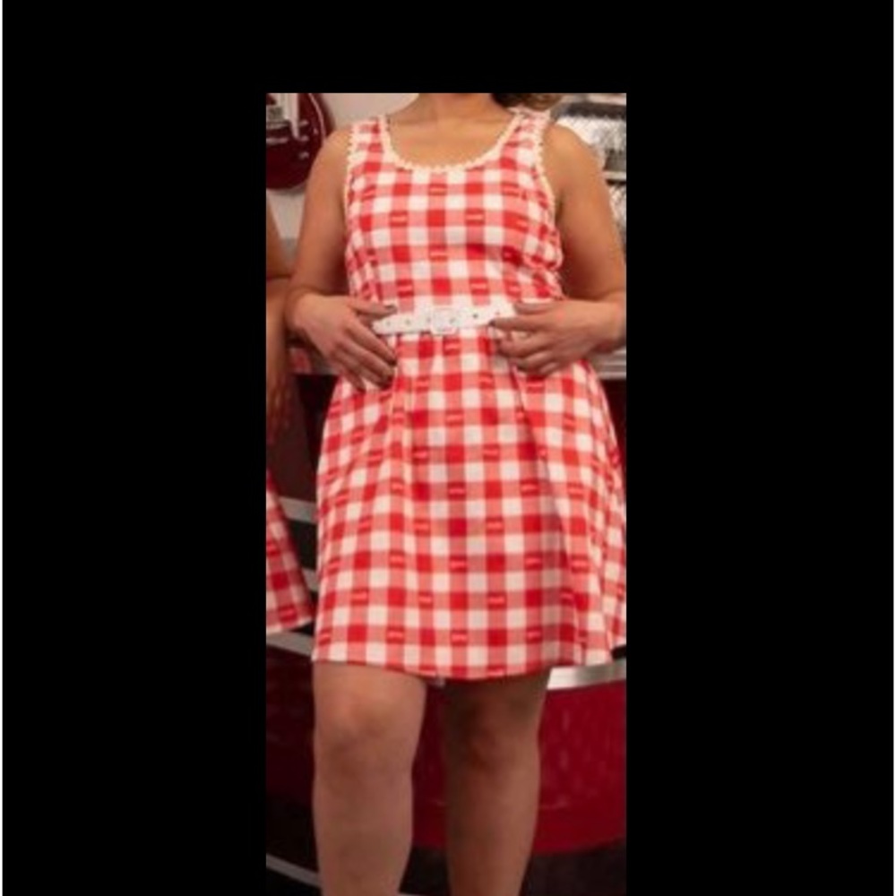 STITCH SHOPPE X COCA-COLA GINGHAM BELT "